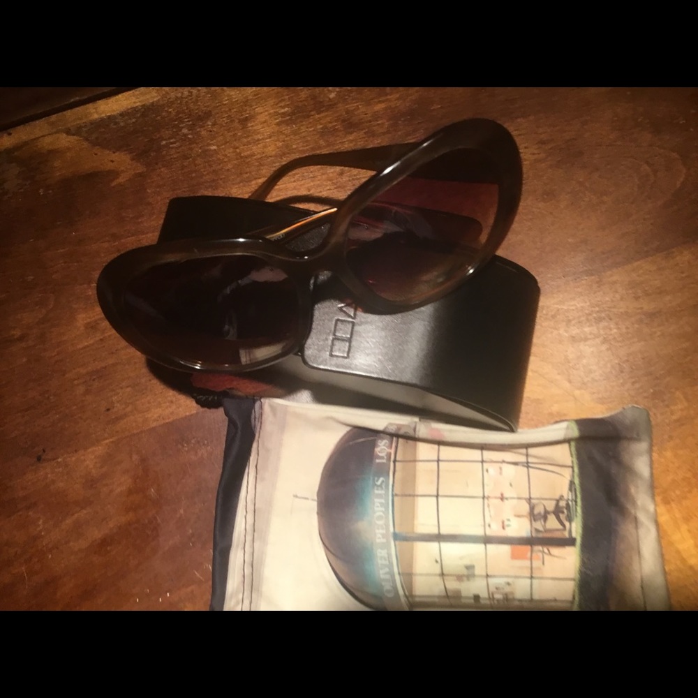 OLIVERS PEOPLE SUNGLASSES IN MINT CONDITION 🔥$415 - Picture 2 of 16